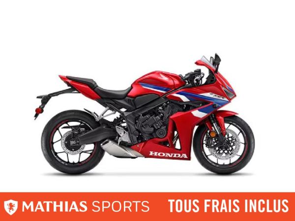 MSU-2025CBR650RACS_RougeNeuf HONDA CBR650R ABS 2025 a vendre 1