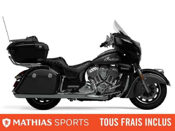  MSU-2024N24TRPBBC1_Black MetallicetTitanium MetalNeuf INDIAN Roadmaster with PowerBand Audio Package 2024 a vendre 1