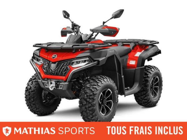  MSU-2024CFORCE600_ROUGENeuf CF MOTO  CFORCE 600 2024 a vendre 1