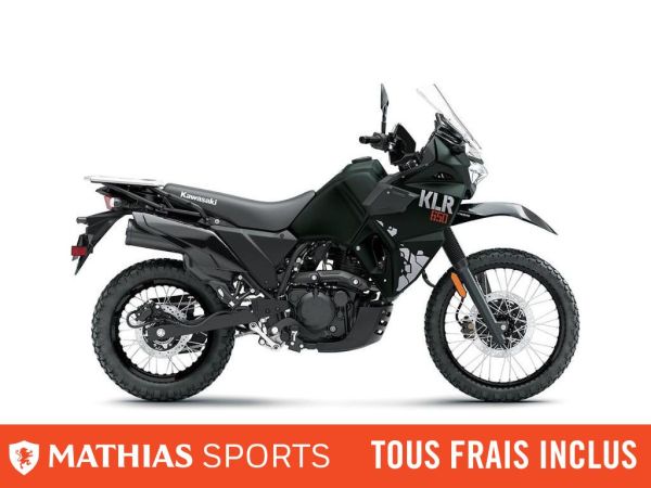  MSU-2025KL650GSFAN_VERTNeuf KAWASAKI KLR650 Non-ABS 2025 a vendre 1