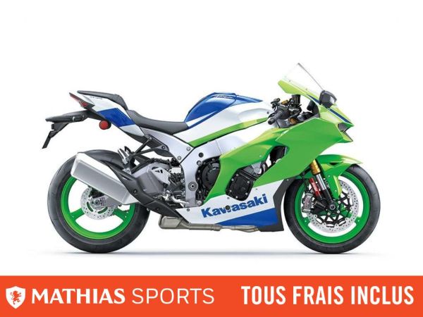  MSU-2024ZX1002LRFB_VERTNeuf KAWASAKI Ninja ZX-10R 40th Anniversary 2024 a vendre 1