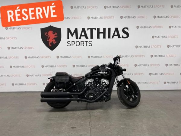 MS-P25-0055 Occasion INDIAN SCOUT BOBBER ABS AVEC SIEGE PASSAGER. 2019 a vendre 1