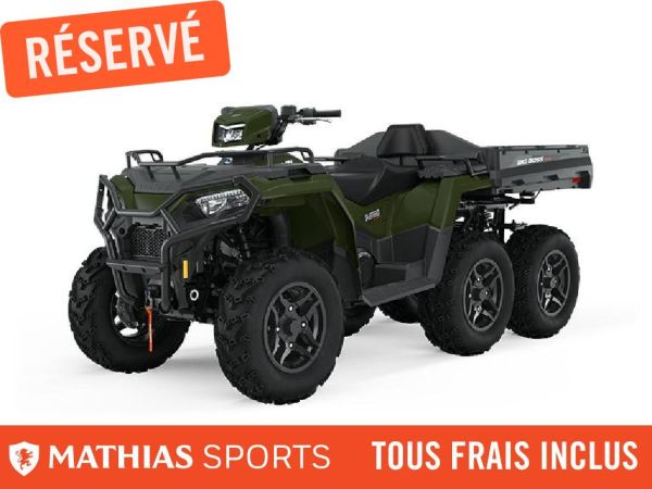  MSU-2025A25SKE57A1_VertNeuf POLARIS Sportsman 6x6 570 2025 a vendre 1