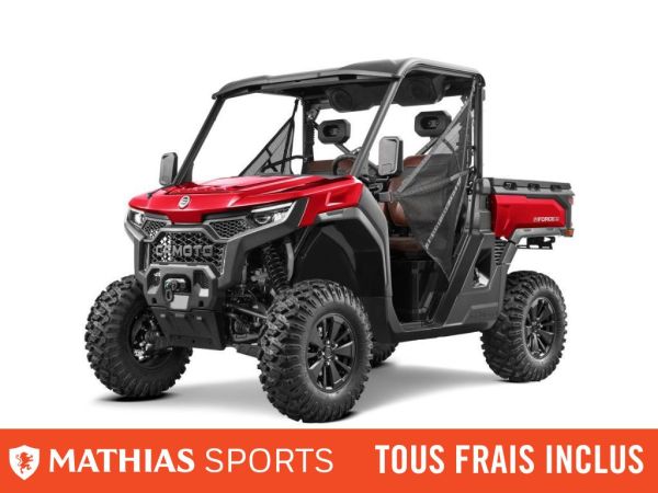  MSU-2025UFORCEU10P_RougeNeuf CF MOTO  UFORCE U10 Pro 2025 a vendre 1
