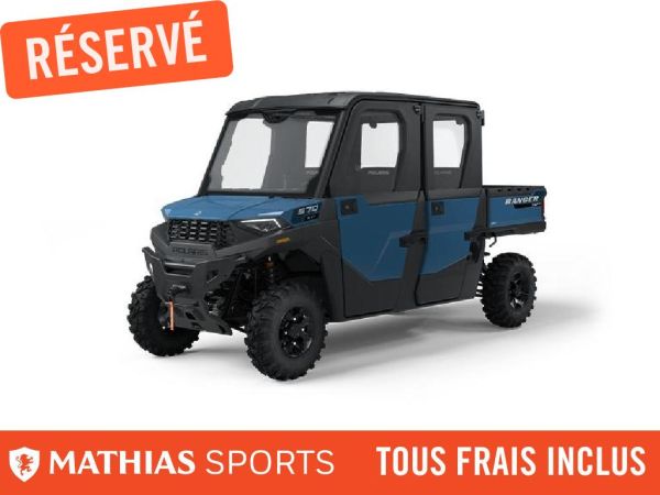  MSU-2025R25M4U57B5_BleuNeuf POLARIS Ranger Crew SP 570 NorthStar 2025 a vendre 1