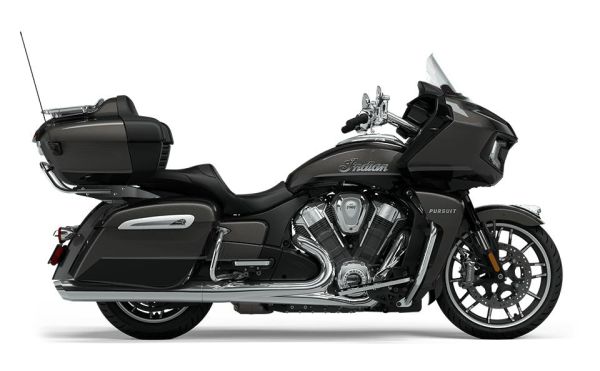  MSU-2024N24LDGRRC1_Titanium et Black MetallicNeuf INDIAN Pursuit Limited 2024 a vendre 1