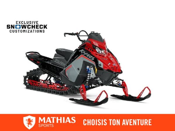  MSU-2025S25TGG8RS_Neuf POLARIS 850 RMK KHAOS 165 2025 a vendre 1