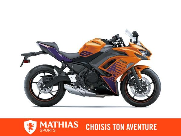  MSU-2025EX650PSFAN_OrangeNeuf KAWASAKI Ninja 650 2025 a vendre 1