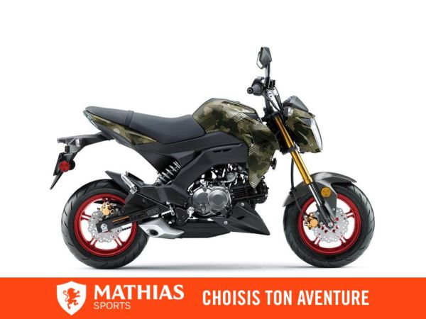  MSU-2025BR125JSFAN_GrisNeuf KAWASAKI Z125 Pro 2025 a vendre 1