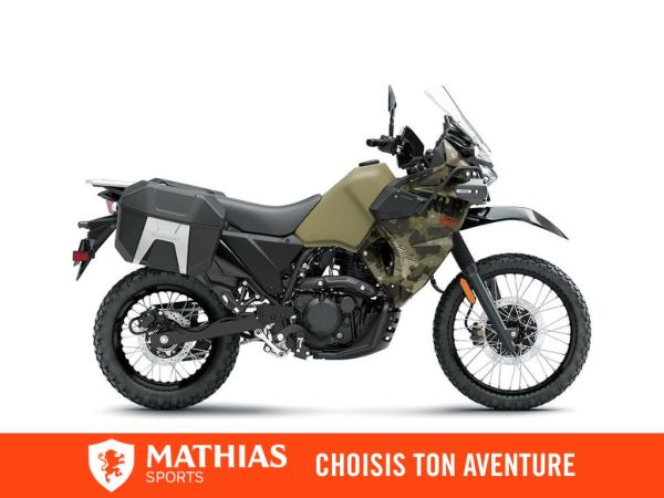 MSU-2025KL650HSFAN_BeigeNeuf KAWASAKI KLR650 Adventure 2025 a vendre 1