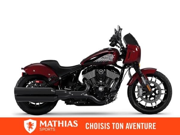  MSU-2025N25DSDBHCE_Maroon MetallicNeuf INDIAN Sport Chief 2025 a vendre 1