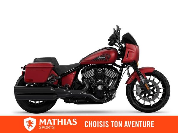  MSU-2025N25DTDBHCK_Sunset Red SmokeNeuf INDIAN Sport Chief RT 2025 a vendre 1
