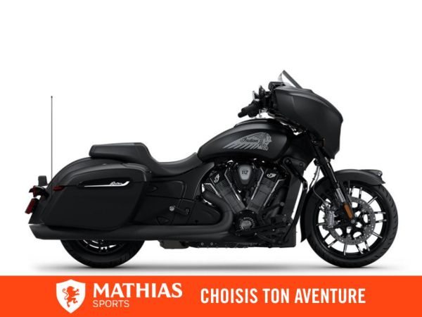  MSU-2025N25LFDSSCA_Black SmokeNeuf INDIAN Chieftain PowerPlus Dark Horse With 112ci + Rider Assist Package + Audio 2025 a vendre 1