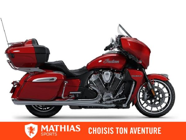  MSU-2025N25LGLRRC_Sunset Red MetallicNeuf INDIAN Roadmaster PowerPlus Limited 108 2025 a vendre 1