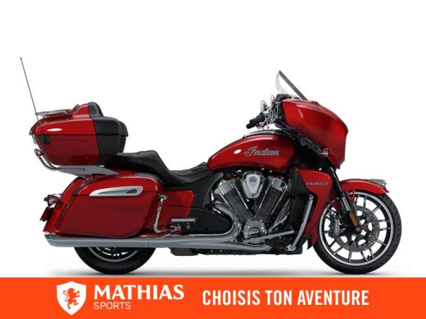  MSU-2025N25LGLRRCA_Sunset Red MetallicNeuf INDIAN Roadmaster PowerPlus Limited 108 Audio 2025 a vendre 1