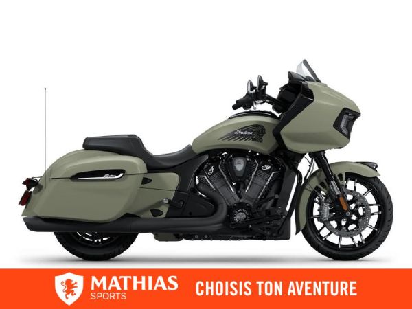  MSU-2025N25LCDRRC_Moss Green SmokeNeuf INDIAN Challenger Dark Horse 2025 a vendre 1