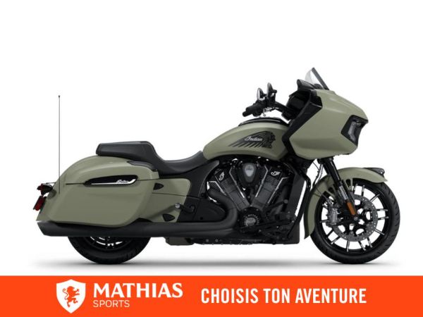  MSU-2025N25LCDRRCA_Moss Green SmokeNeuf INDIAN Challenger Dark Horse Audio 2025 a vendre 1