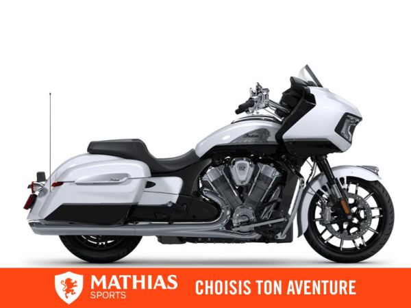 MSU-2025N25LCLSSC_Black Metal w/Ghst White MetalNeuf INDIAN Challenger Limited With 112ci + Rider Assist Package 2025 a vendre 1