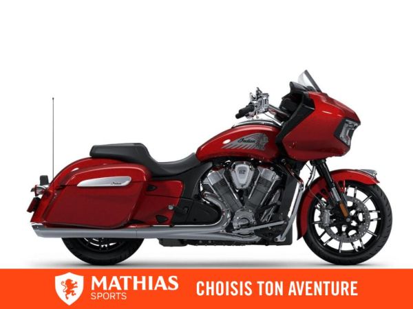  MSU-2025N25LCLSSC_Sunset Red MetallicNeuf INDIAN Challenger Limited With 112ci + Rider Assist Package 2025 a vendre 1