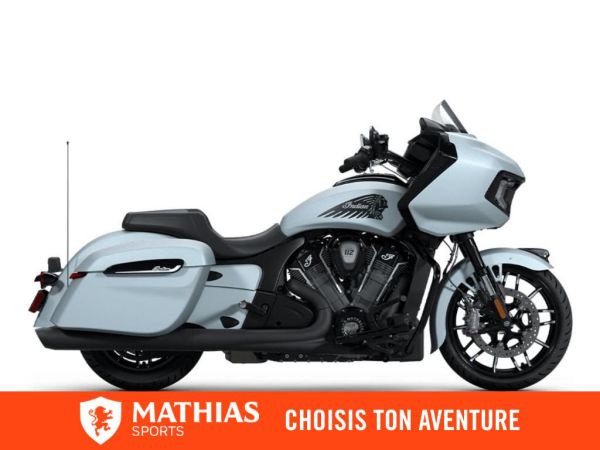  MSU-2025N25LCDSSC_Frost Silver SmokeNeuf INDIAN Challenger Dark Horse With 112ci + Rider Assist Package 2025 a vendre 1