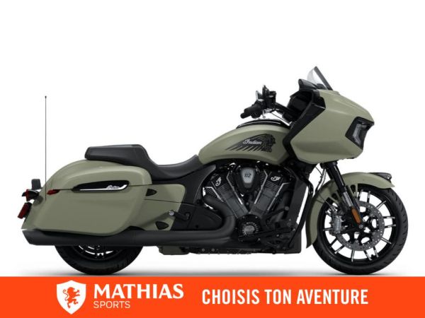  MSU-2025N25LCDSSC_Moss Green SmokeNeuf INDIAN Challenger Dark Horse With 112ci + Rider Assist Package 2025 a vendre 1