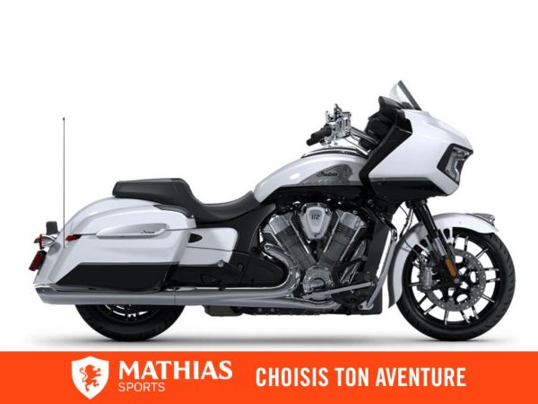  MSU-2025N25LCLSSCA_Black Metal w/Ghst White MetalNeuf INDIAN Challenger Limited With 112ci + Rider Assist Package + Audio 2025 a vendre 1