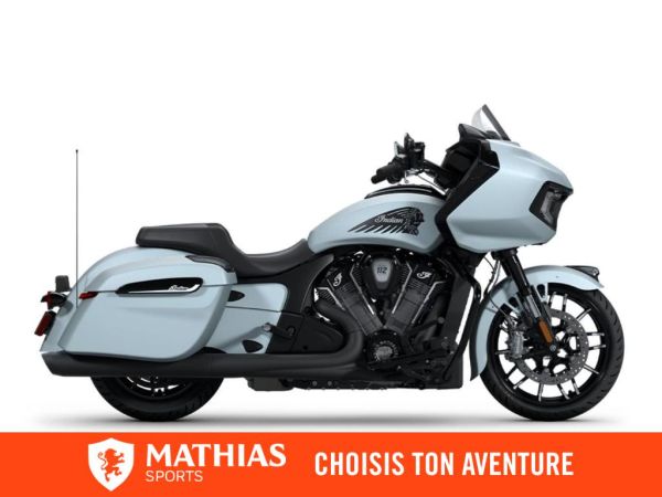 MSU-2025N25LCDSSCA_Frost Silver SmokeNeuf INDIAN Challenger Dark Horse With 112ci + Rider Assist Package + Audio 2025 a vendre 1