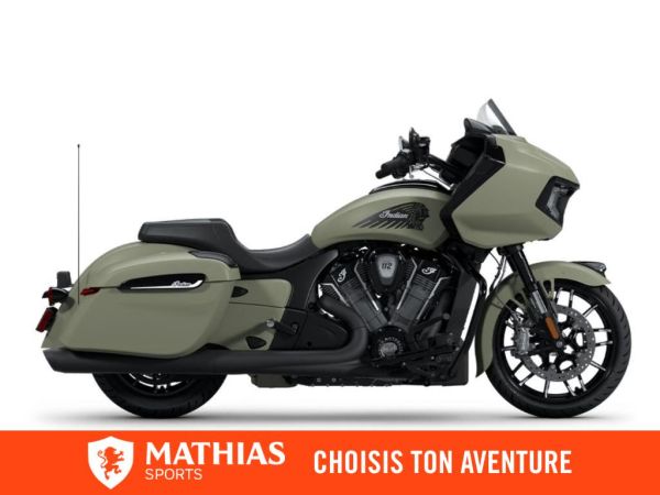  MSU-2025N25LCDSSCA_Moss Green SmokeNeuf INDIAN Challenger Dark Horse With 112ci + Rider Assist Package + Audio 2025 a vendre 1