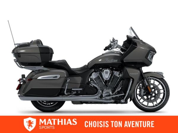  MSU-2025N25LDLSSC_Black Metallic w/ Heavy MetalNeuf INDIAN Pursuit Limited With 112ci + Rider Assist Package 2025 a vendre 1