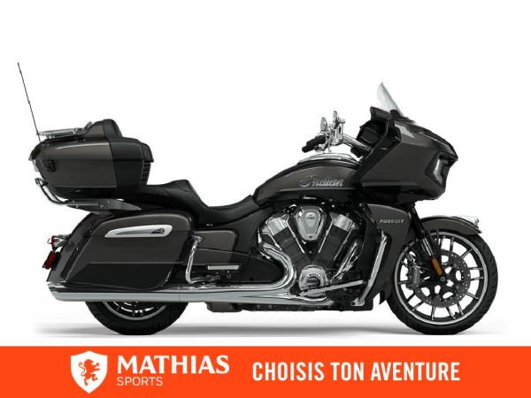  MSU-2024N24LDGRRC1_Titanium et Black MetallicNeuf INDIAN Pursuit Limited 2024 a vendre 1