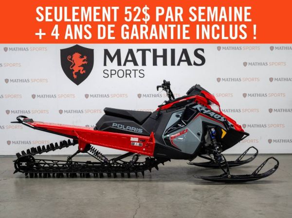 MS-25-0150 Occasion POLARIS 850 RMK KHAOS 165 DEMO 2025 a vendre 1