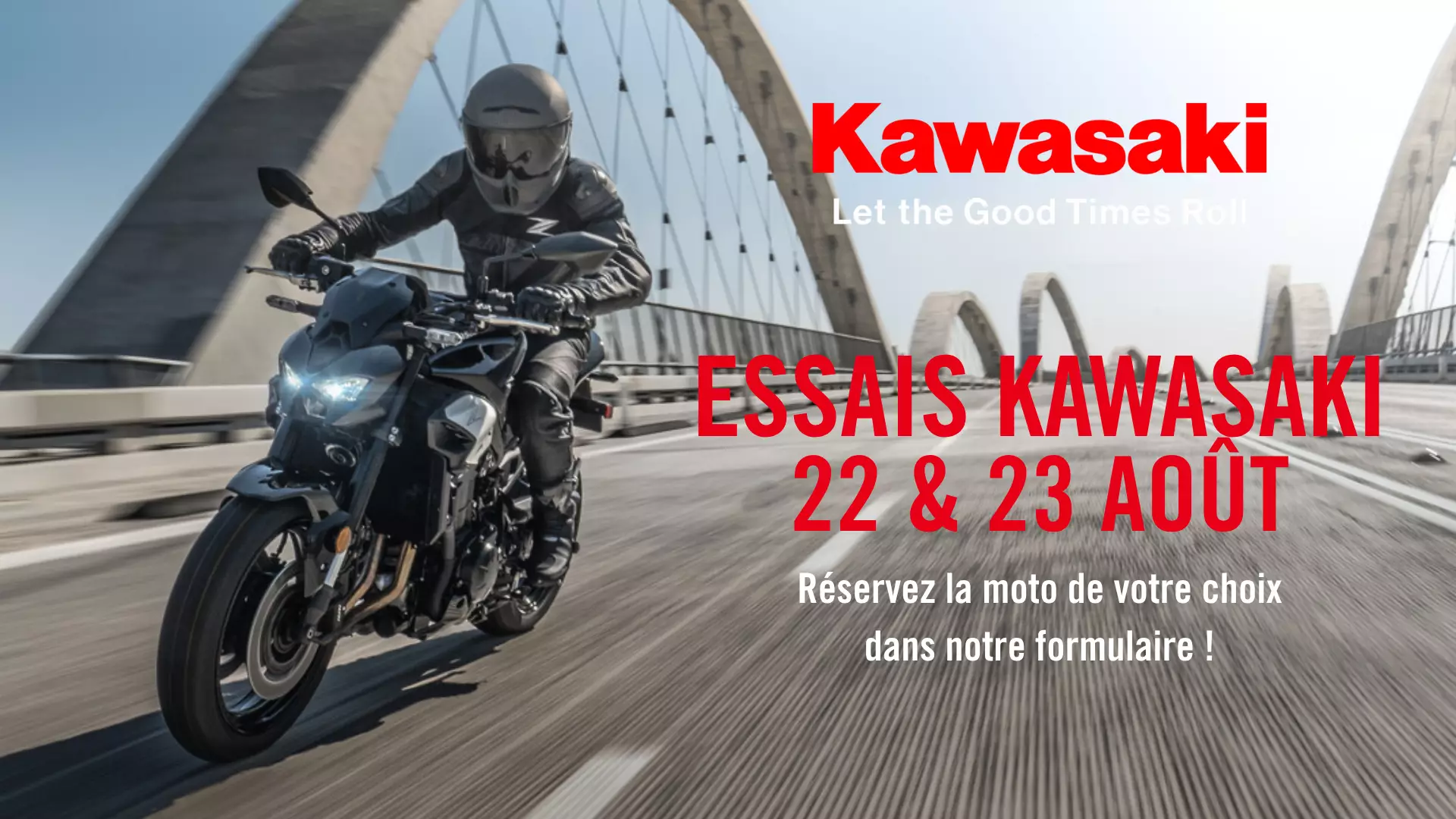ESSAIS MOTO ROUTE KAWASAKI 22 & 23 AOÛT
