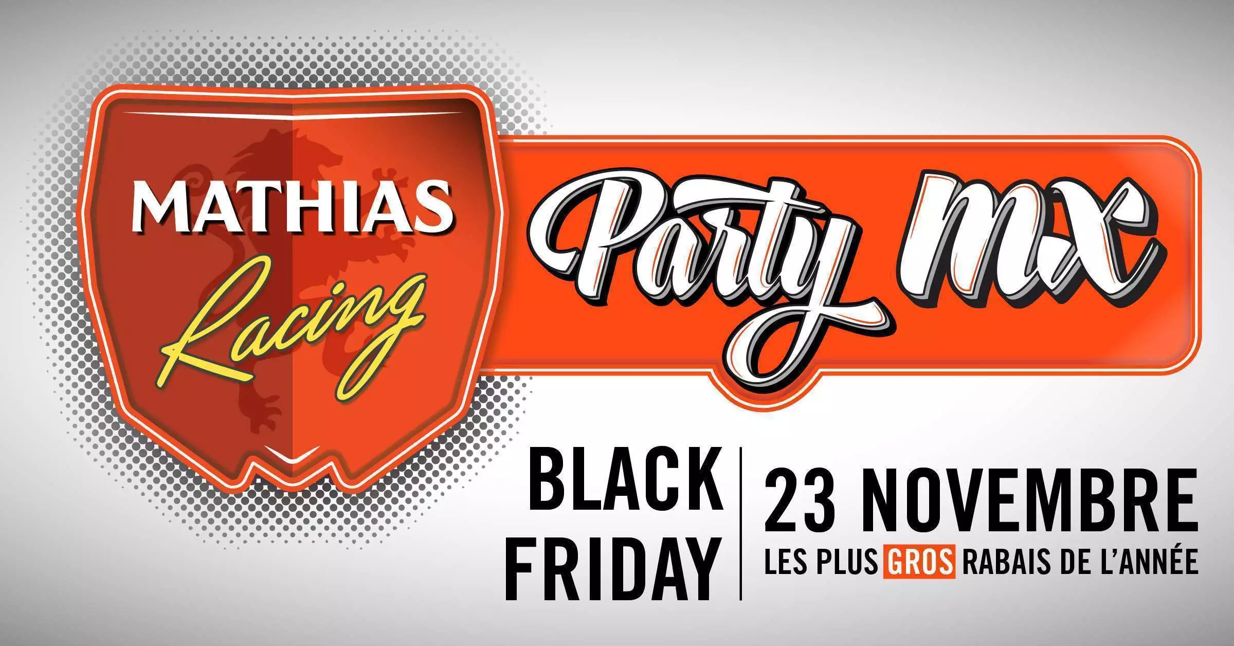 Ne manque pas le Party MX 3.0 - Black Friday le 23 novembre prochain!