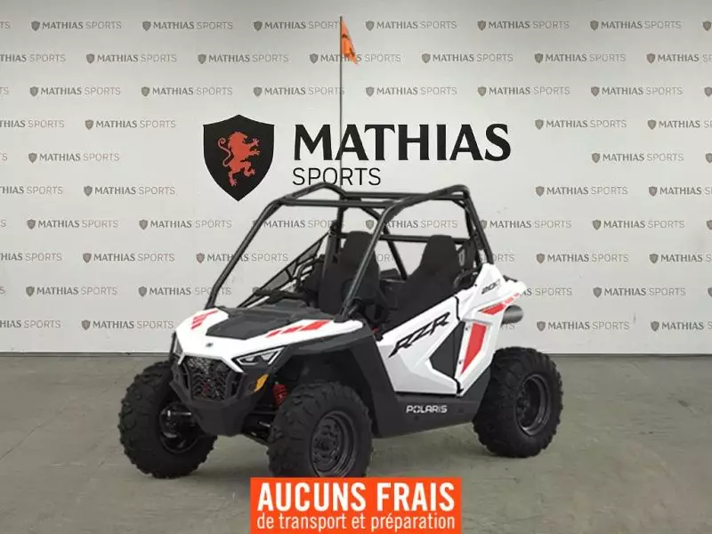MSU-2023Z23HCB18A2_BLANC Neuf POLARIS RZR 200 EFI 2023 a vendre 1