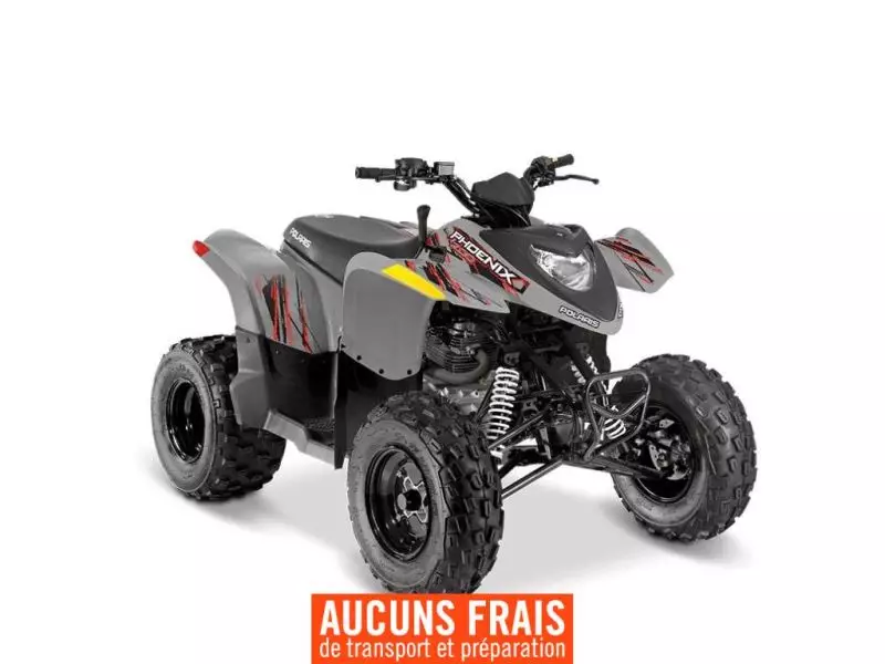 MSU-2024A24YAP20A4_Gris Neuf POLARIS Phoenix 200 2024 a vendre 1