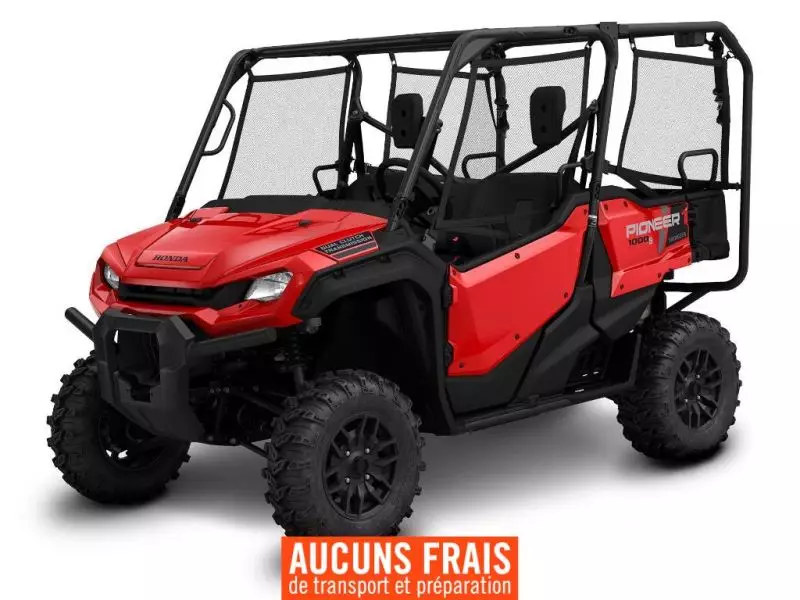 MSU-2023SXS10M5D_Rouge Neuf HONDA Pioneer 1000 5P Deluxe 2023 a vendre 1