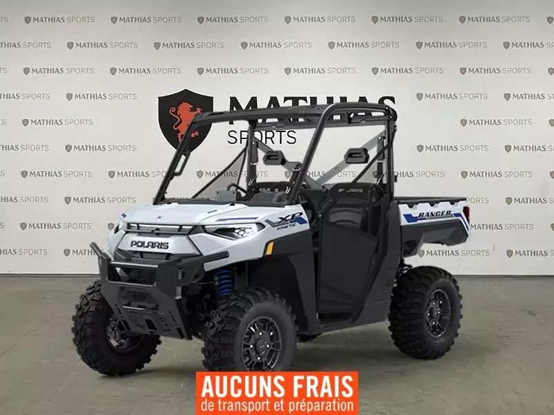 MSU-2024R24E3GC4BD_Blanc Neuf POLARIS Ranger XP Kinetic Ultimate 2024 a vendre 1