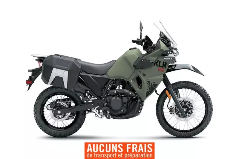 MSU-2024KL650HRFAN_Vert Neuf KAWASAKI KLR650 ADVENTURE 2024 a vendre 1