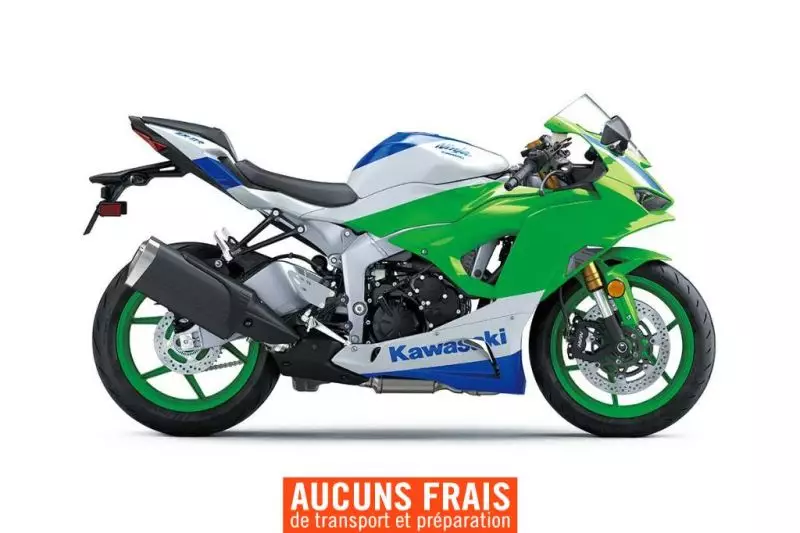 MSU-2024ZX636JRFBN_Vert Neuf KAWASAKI Ninja ZX-6R 40th Anniversary 2024 a vendre 1