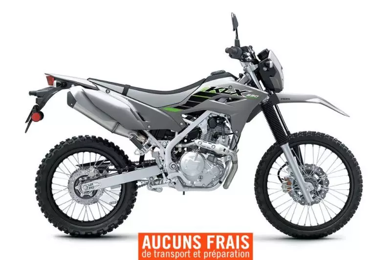 MSU-2024KLX232ARFN_Gris Neuf KAWASAKI KLX230 ABS 2024 a vendre 1