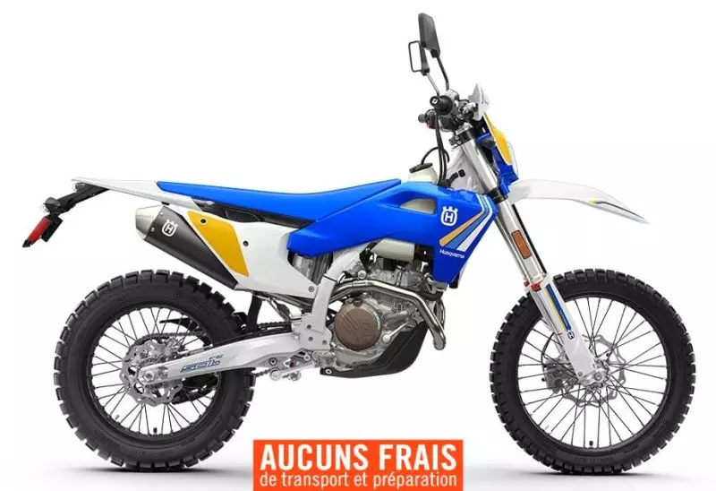 MSU-2025F2475YB_Blanc Neuf Husqvarna FE 501s HERITAGE 2025 a vendre 1