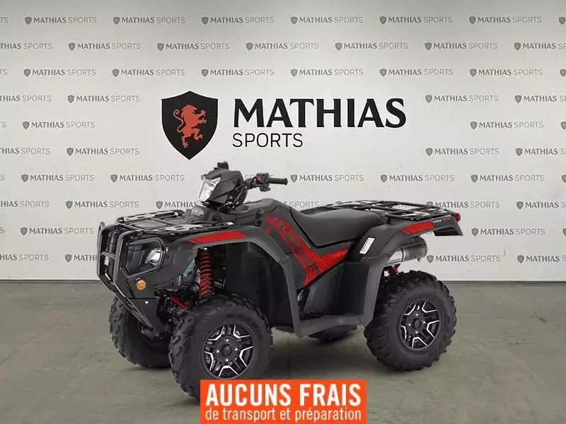  MSU-2024TRX520FA7S_GrisNeuf HONDA Rubicon DCT IRS EPS Deluxe 2024 a vendre 1