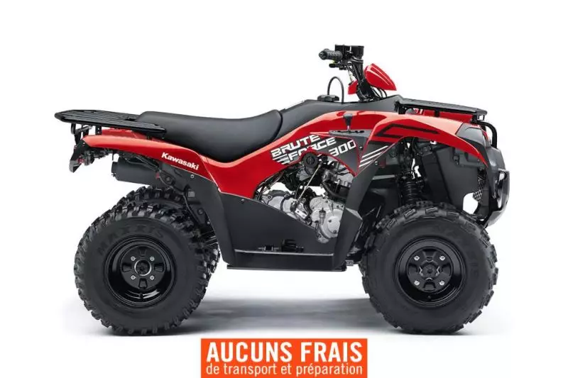 MSU-2024KVF300CRFN_Rouge Neuf KAWASAKI BRUTE FORCE 300 2024 a vendre 1