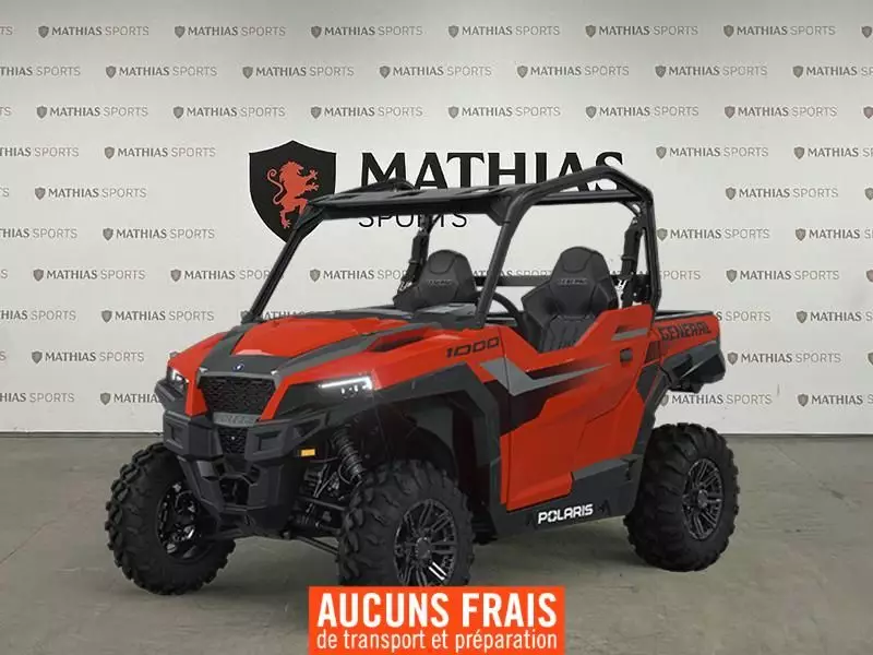 MSU-2024G24GAP99AF_Orange Neuf POLARIS General 1000 Premium 2024 a vendre 1