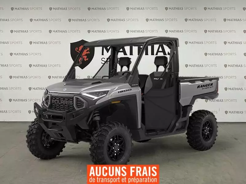 MSU-2024R24XAE1RAH_Gris Neuf POLARIS Ranger XD 1500 Premium 2024 a vendre 1