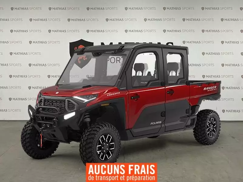 MSU-2024R24X6L1RBS_Rouge Neuf POLARIS Ranger Crew XD 1500 NorthStar Edition Premium 2024 a vendre 1