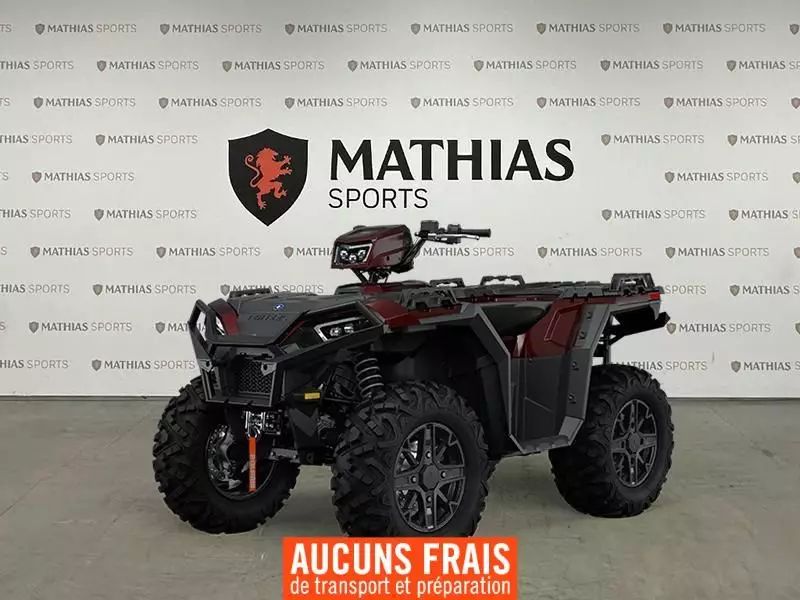 MSU-2024A24SXZ85AM_Crimson  Neuf POLARIS Sportsman 850 Ultimate Trail 2024 a vendre 1