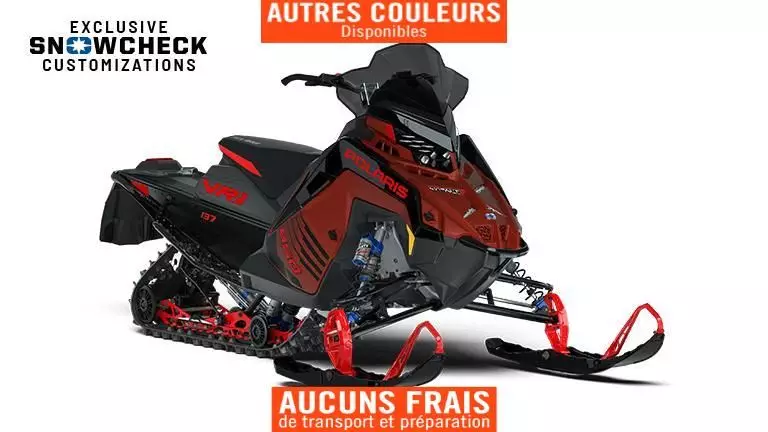 MSU-2025S25TDV8RS Neuf POLARIS 850 INDY VR1 137 2025 a vendre 1