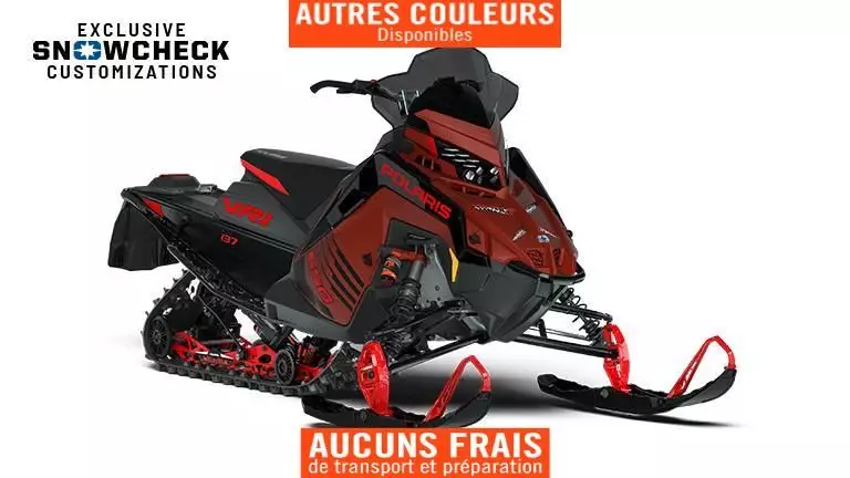 MSU-2025S25TDZ6RS Neuf POLARIS 650 INDY VR1 DYNAMIX 137 2025 a vendre 1