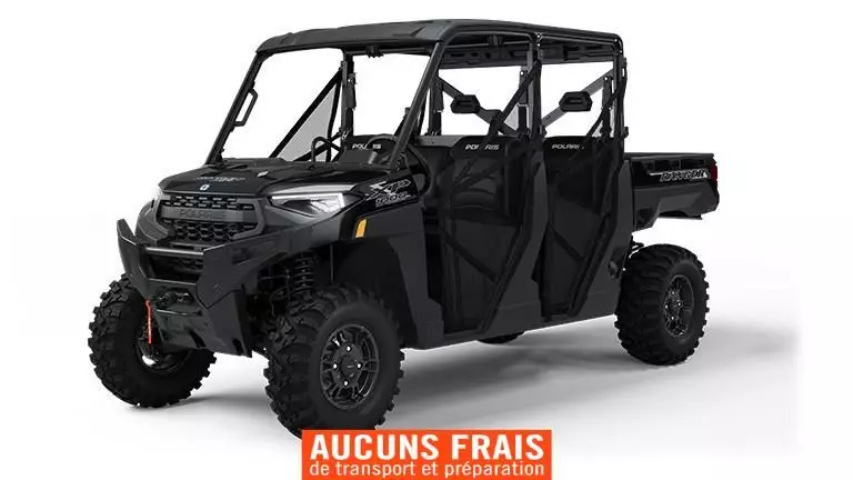 MSU-2025R25RSE99AL_Noir Neuf POLARIS RANGER CREW XP 1000 Premium 2025 a vendre 1